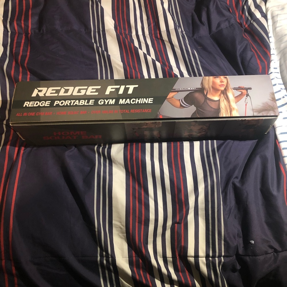 Have this new redge fit portable workout machine.